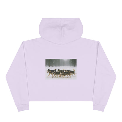 Mush On Women's Crop Hoodie