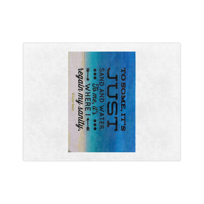 Dr. Beach Velveteen Microfiber Blanket