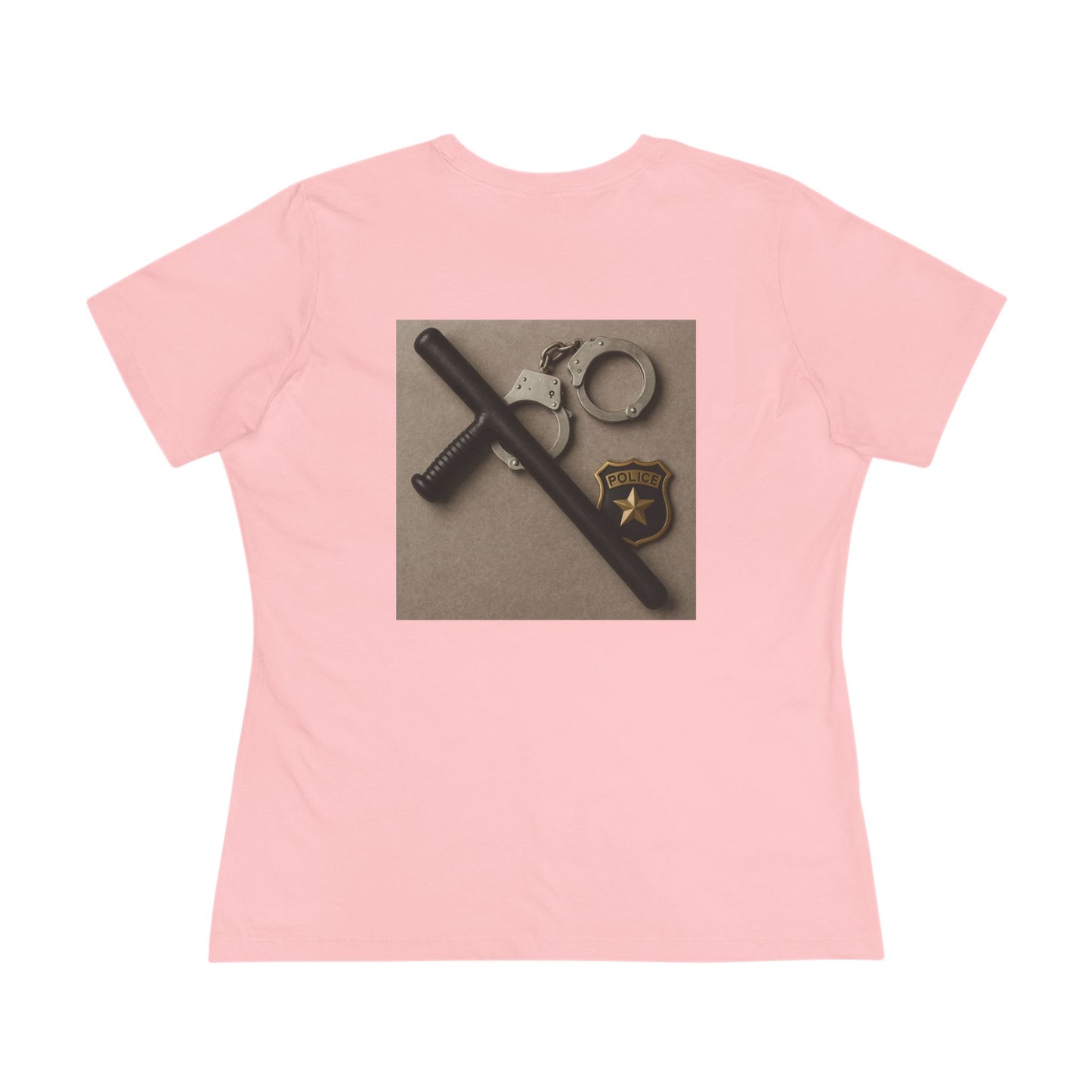 Law Enforcement Appreciation Women's Short Sleeve Crewneck Tee