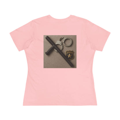 Law Enforcement Appreciation Women's Short Sleeve Crewneck Tee