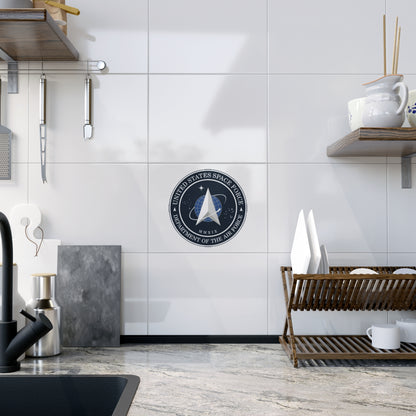 US Space Force Ceramic Photo Tile