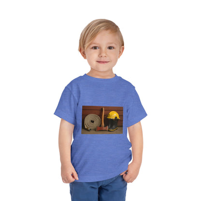 Fire/Rescue Appreciation Toddler Unisex Short Sleeve Crewneck Tee