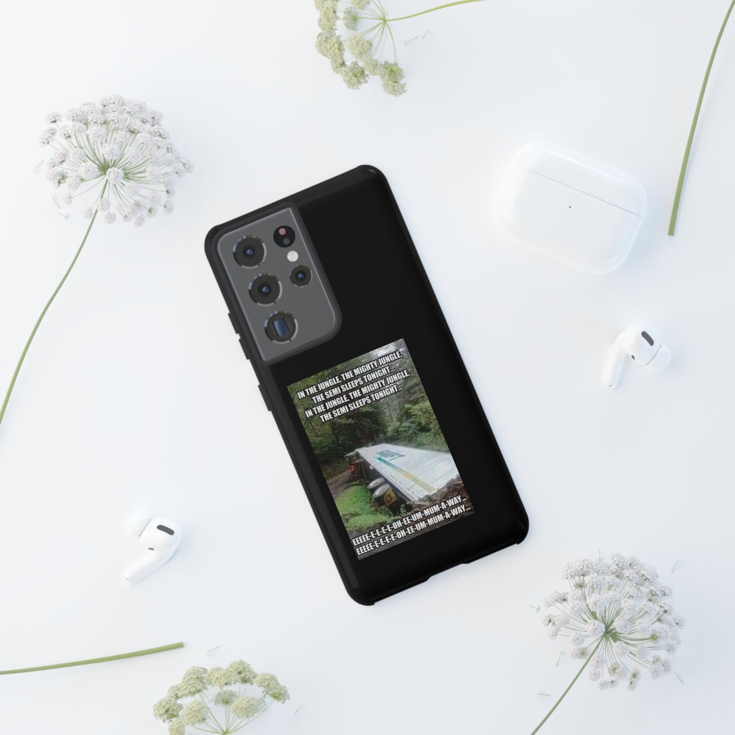 Semi Sleeps Samsung Case