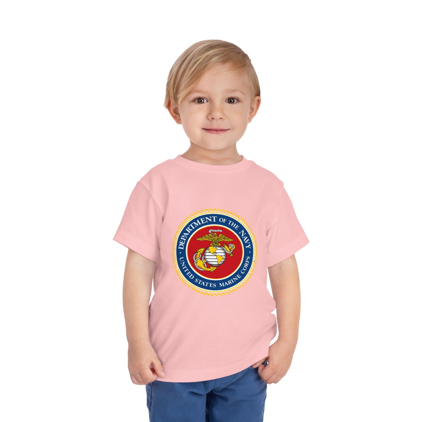 US Marine Corps Toddler Unisex Short Sleeve Crewneck Tee