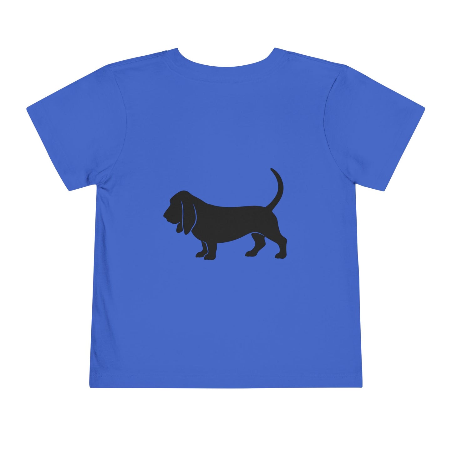 Basset Hound Toddler Unisex Short Sleeve Crewneck Tee