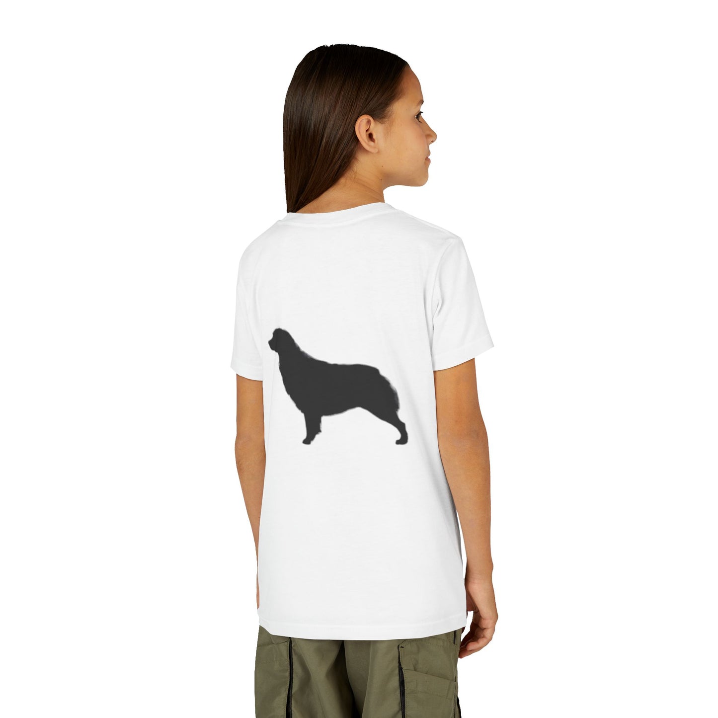 Aussie Silhouette Youth Unisex Short Sleeve Crewneck Tee
