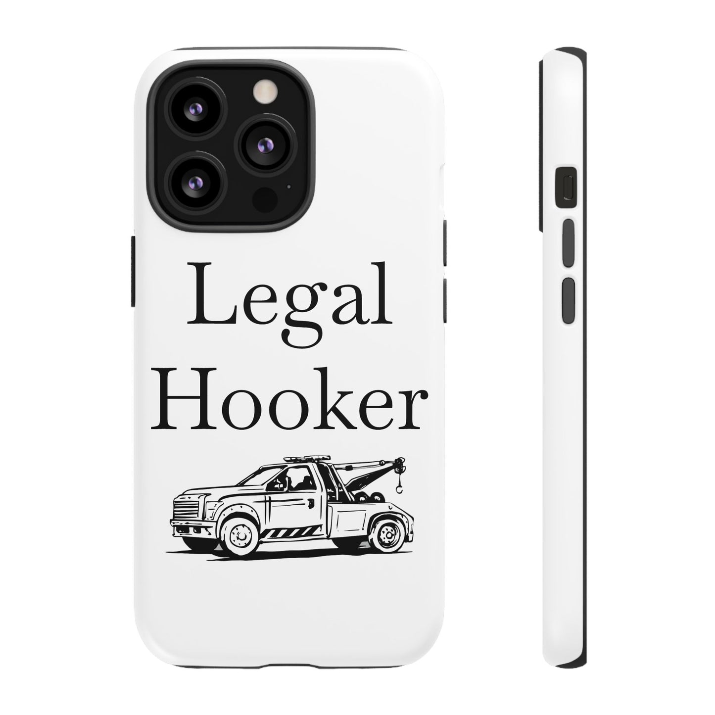 Legal H**ker Wheel Lift Tow Truck iPhone Case