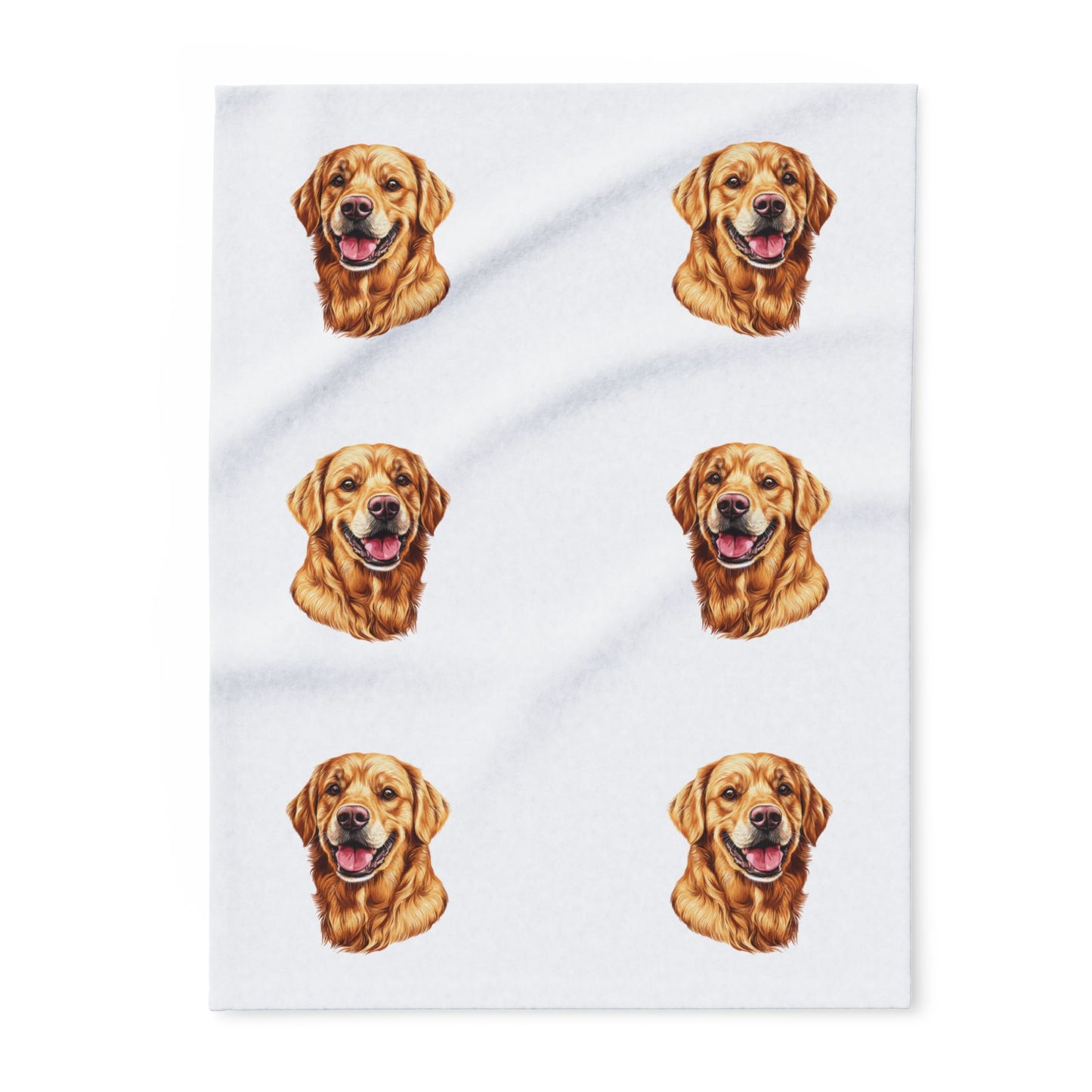Golden Head Arctic Fleece Blanket