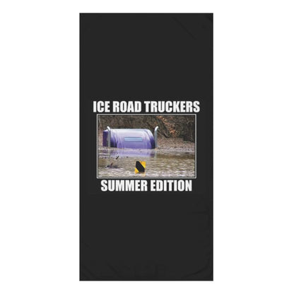 Ice Road Truckers Mink-Cotton  Beach Towel