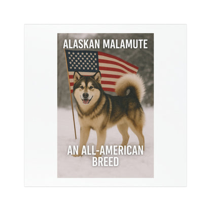 All-American Breed Indoor/Outdoor Magnet