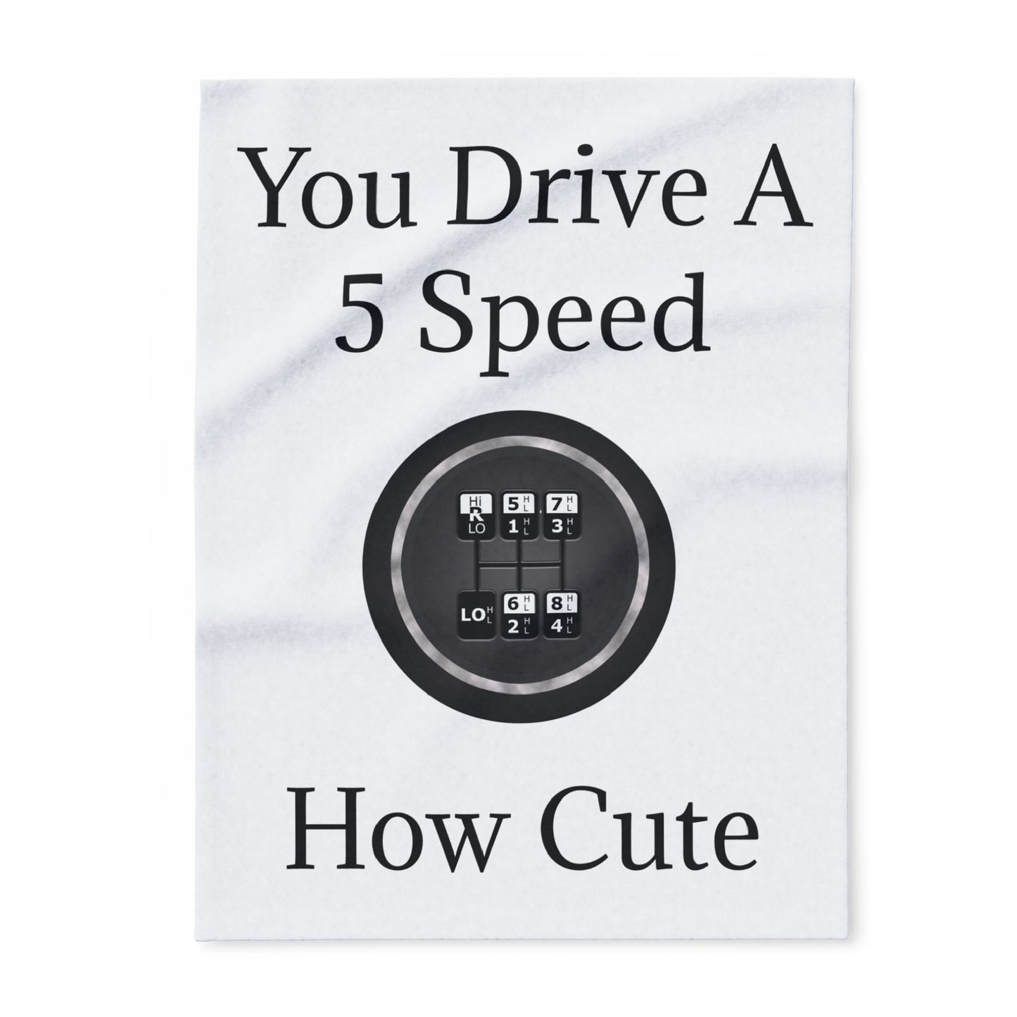 5 Speed How Cute Arctic Fleece Blanket