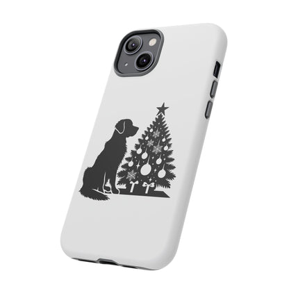 Golden Christmas Tree iPhone Case