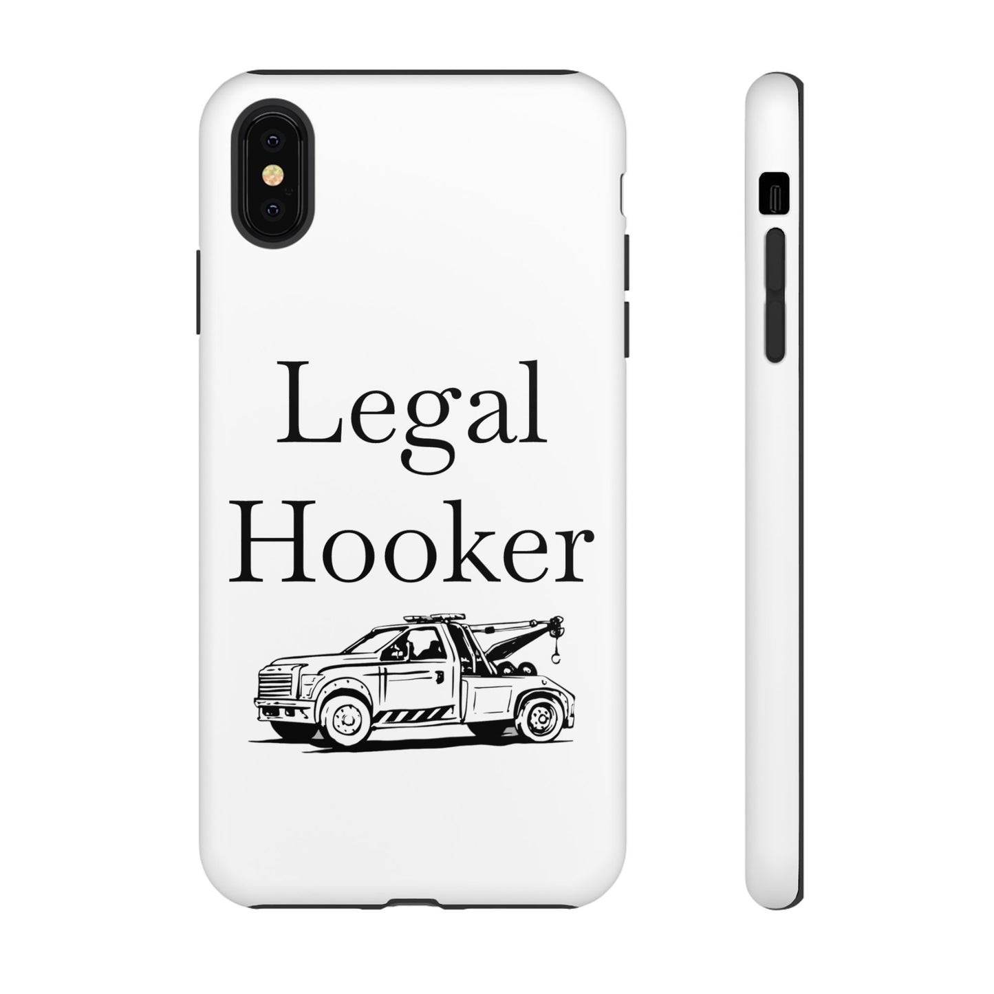 Legal H**ker Wheel Lift Tow Truck iPhone Case