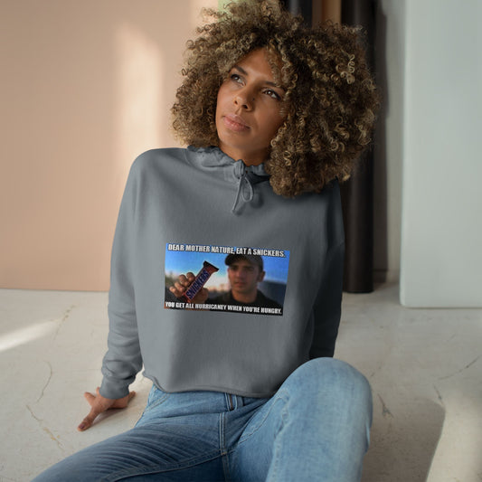 Hurricaney Women's Crop Hoodie