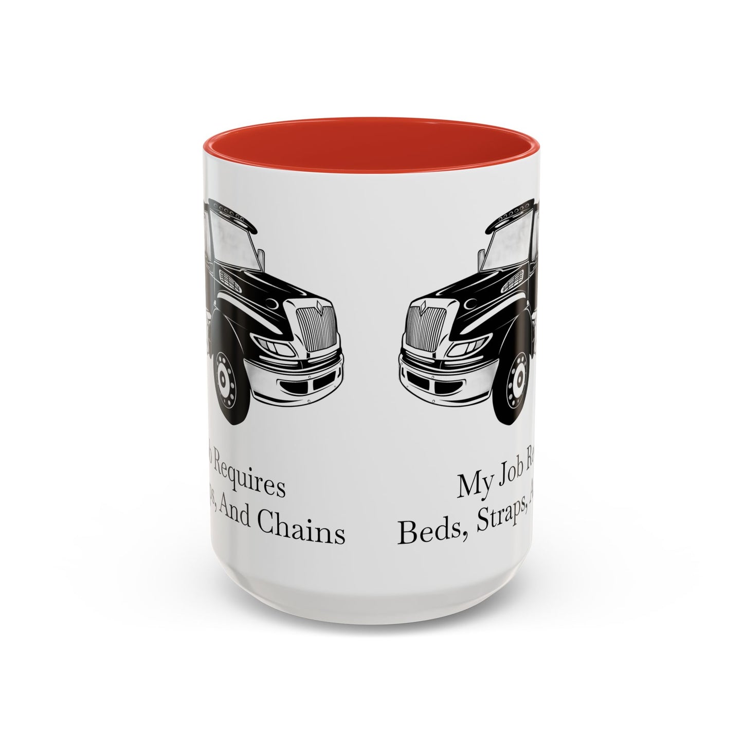 Beds, Straps, And Chains 2-Tone Coffee Mug