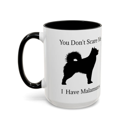 You Don't Scare Me 2-Tone Coffee Mug