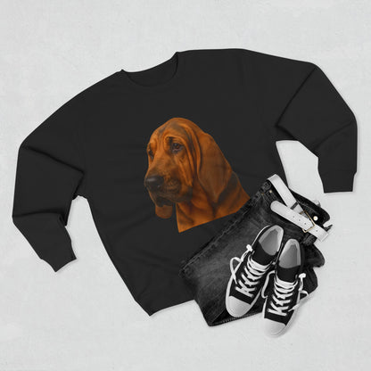 Bloodhound Head Unisex Crewneck Sweatshirt