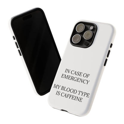 Blood Type iPhone Case