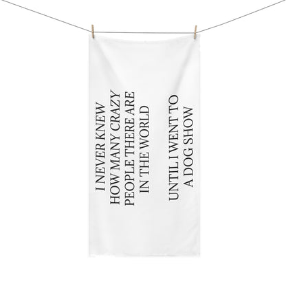 Never Knew Mink-Cotton  Beach Towel