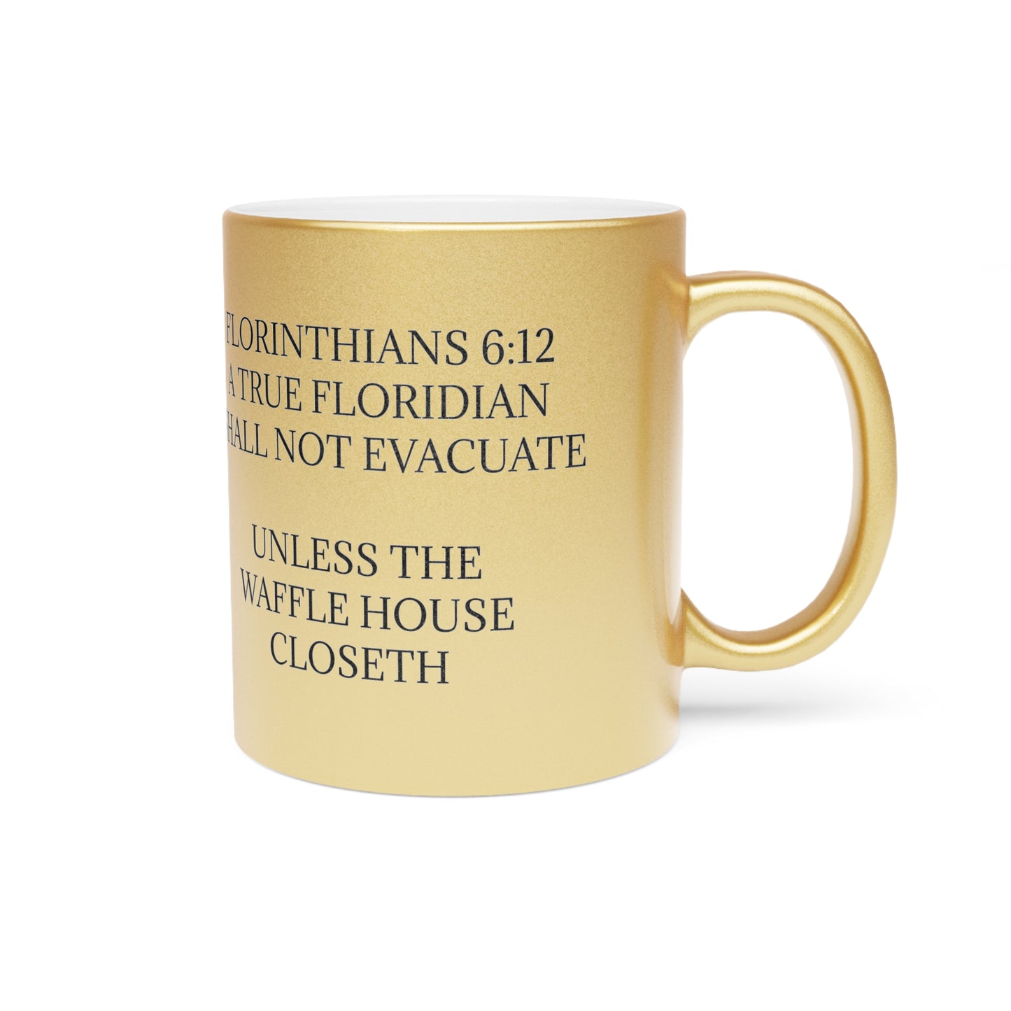 Florinthians 6:12 Metallic Coffee Mug