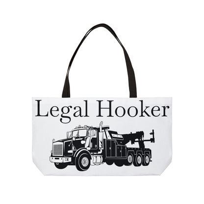 Legal H**ker Heavy Tow Truck Weekender Tote Bag