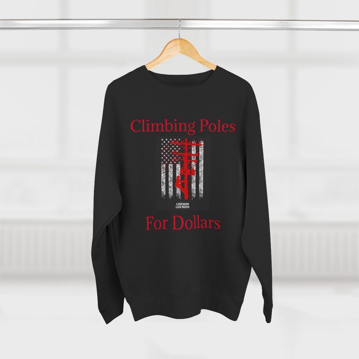 Climbing Poles Unisex Crewneck Sweatshirt