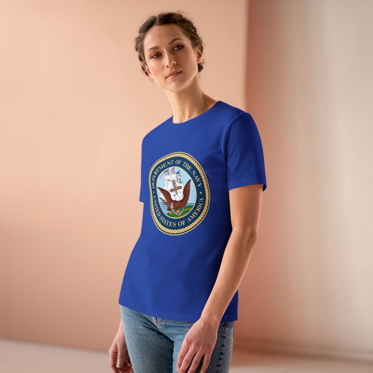US Navy Women's Short Sleeve Crewneck Tee