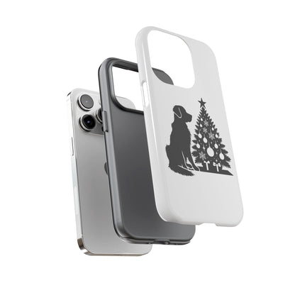 Golden Christmas Tree iPhone Case