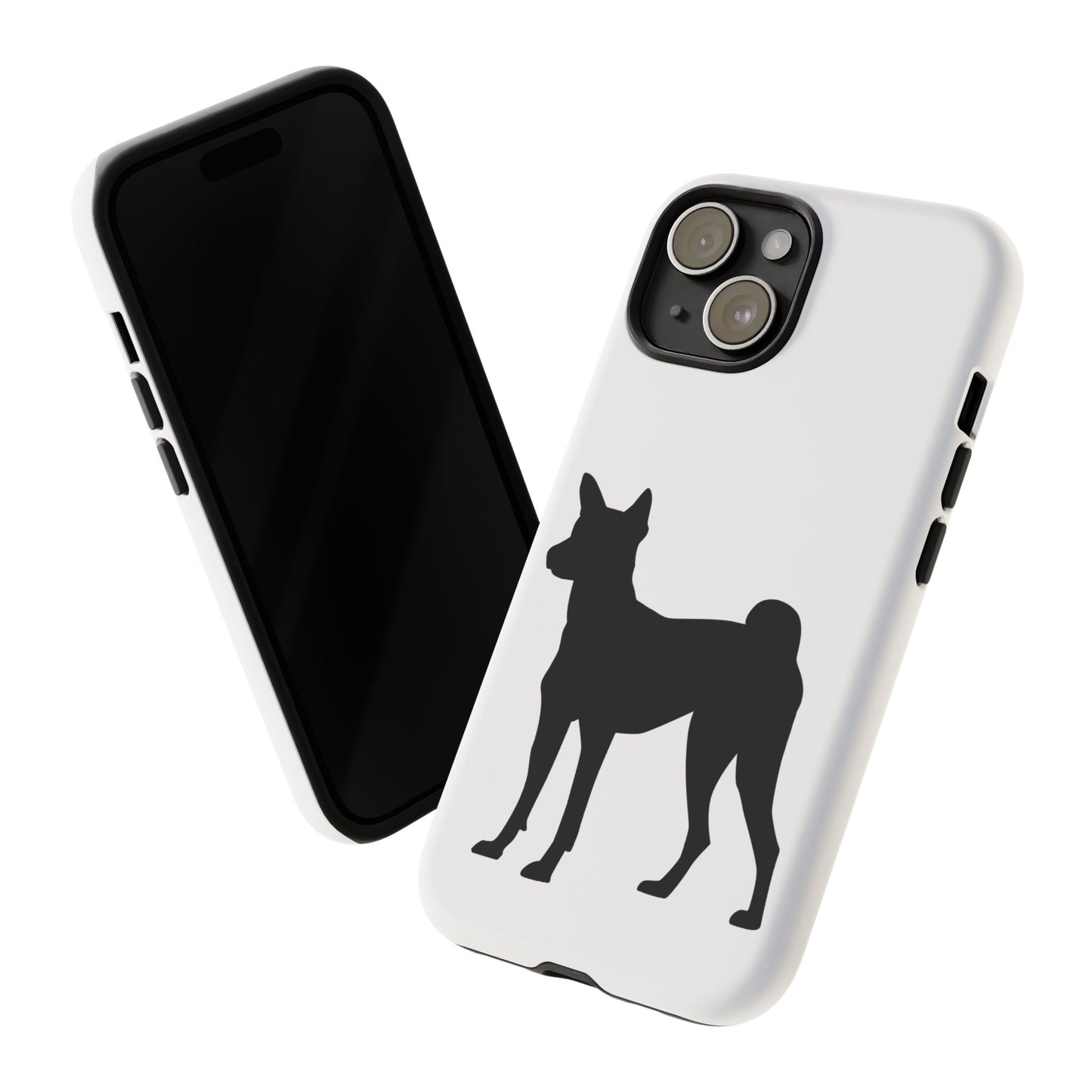 Basenji Silhouette iPhone Case