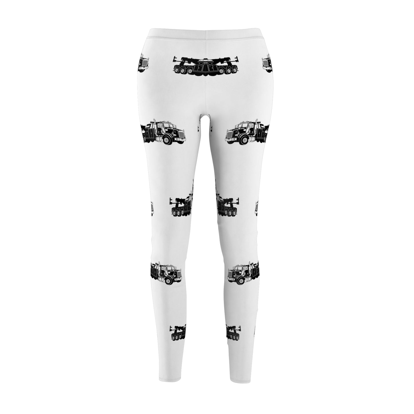Heavy Tow Truck Women's Ankle Leggings