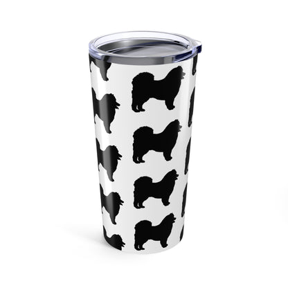 Samoyed Silhouette Tumbler