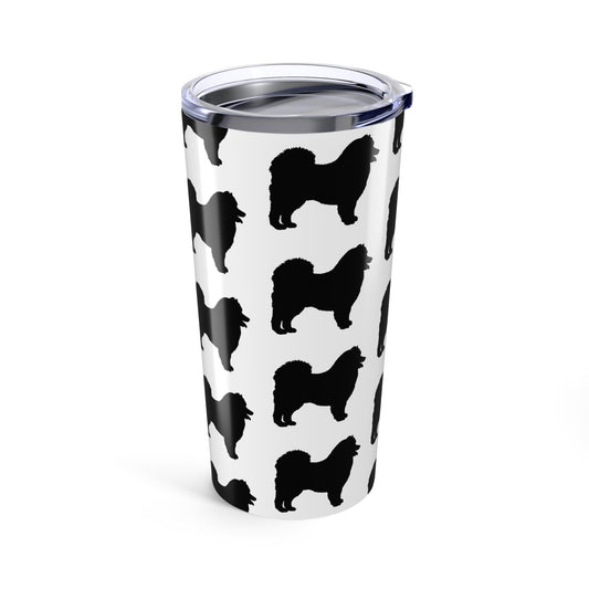 Samoyed Silhouette Tumbler