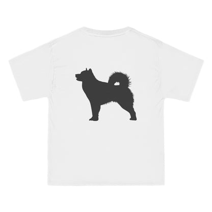 Malamute Silhouette Men's Short-Sleeve Crewneck Tee