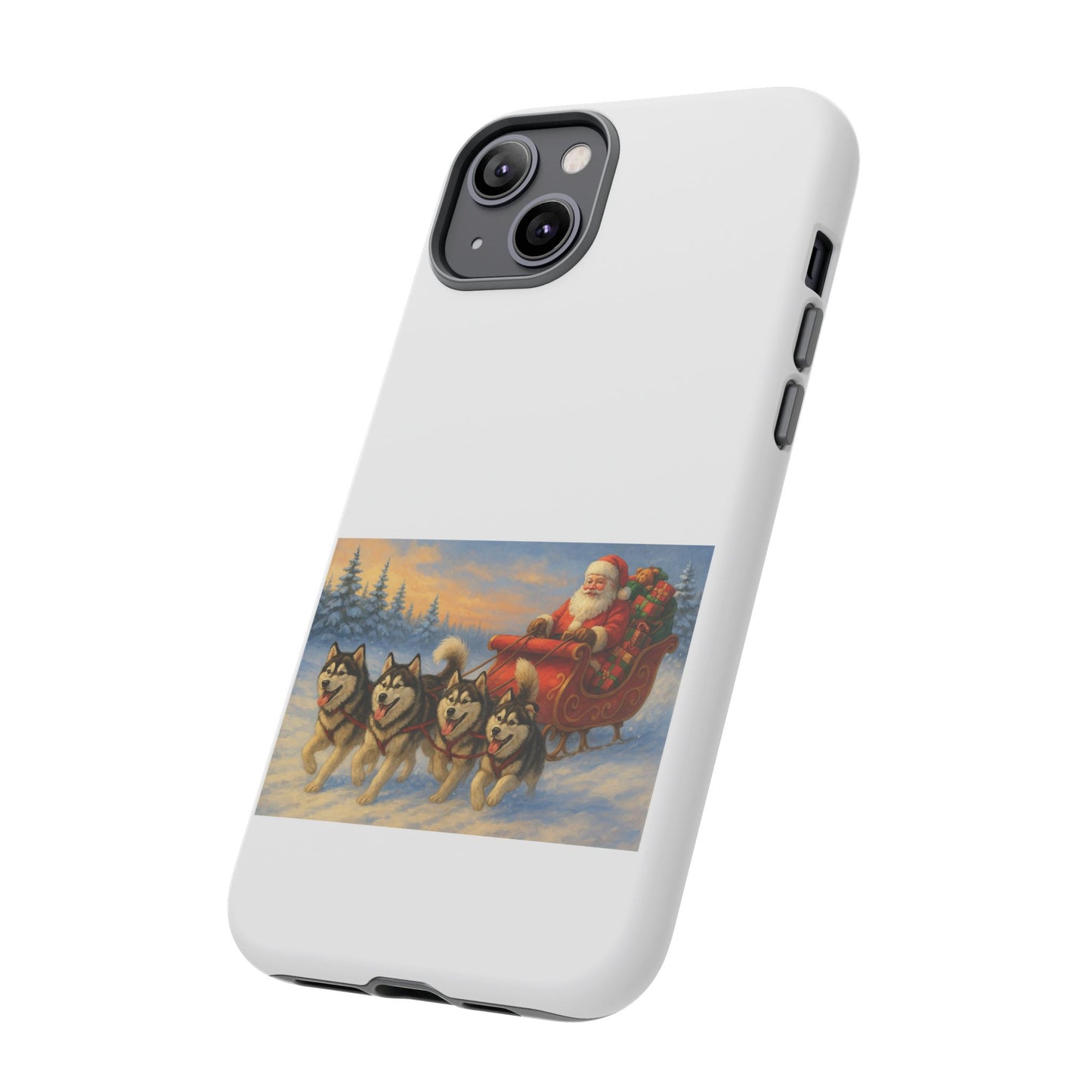 Dashing Through The Snow iPhone Case