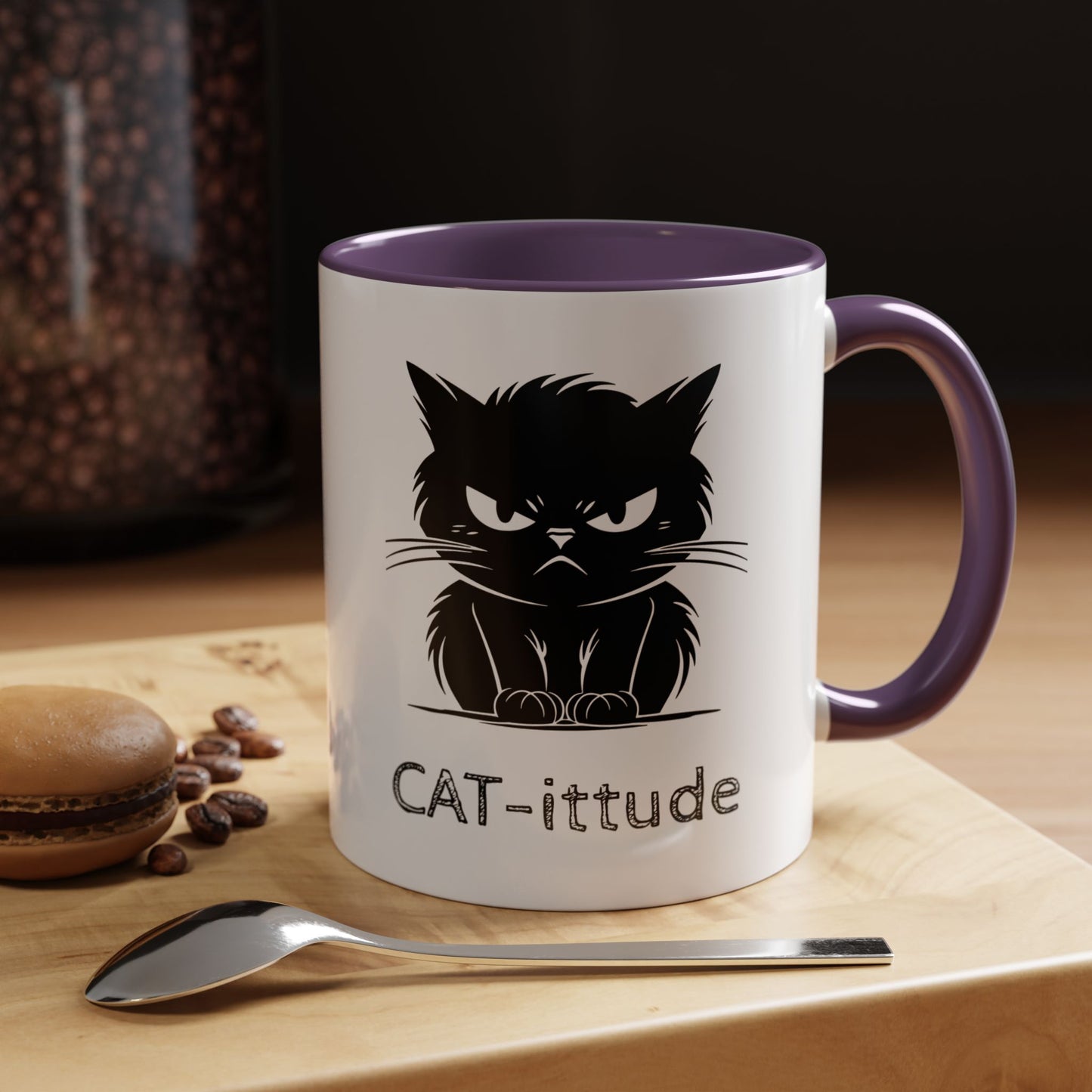 CAT-ittude 2-Tone Coffee Mug