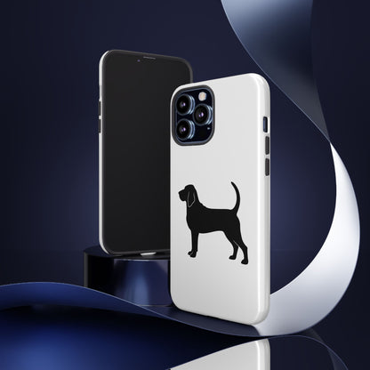 Bloodhound Silhouette iPhone Case