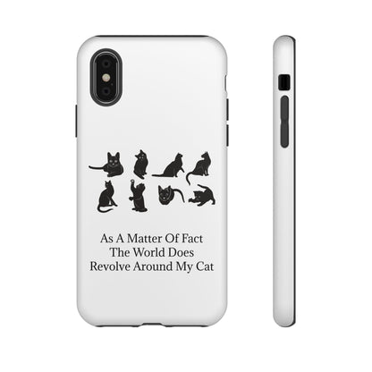 Matter Of Fact Cat iPhone Case