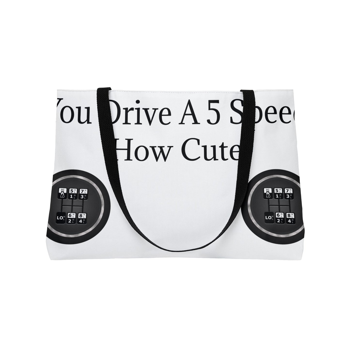 5 Speed How Cute Weekender Tote Bag