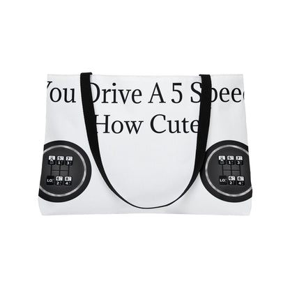 5 Speed How Cute Weekender Tote Bag