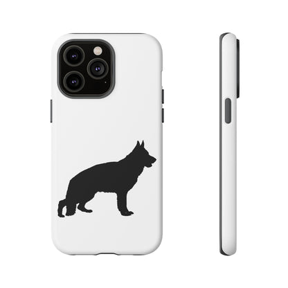 German Shepherd Silhouette iPhone Case