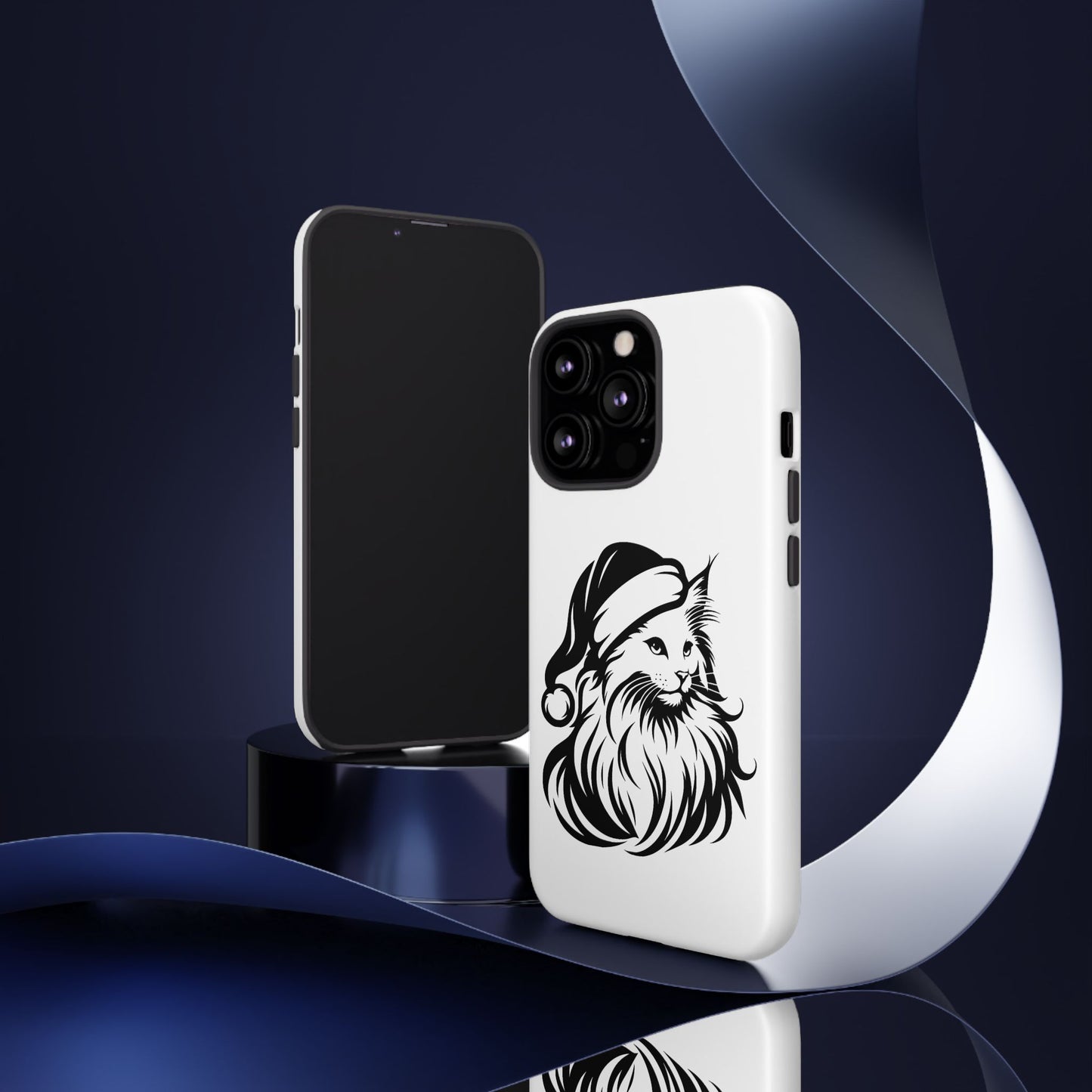 Santa Paws Cat iPhone Case