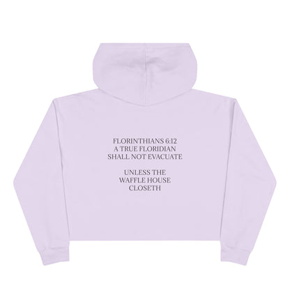 Florinthians 6:12 Women's Crop Hoodie