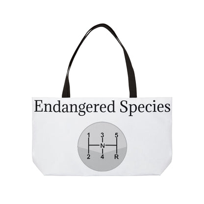 Endangered Species Weekender Tote Bag