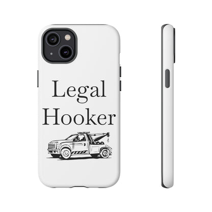 Legal H**ker Wheel Lift Tow Truck iPhone Case