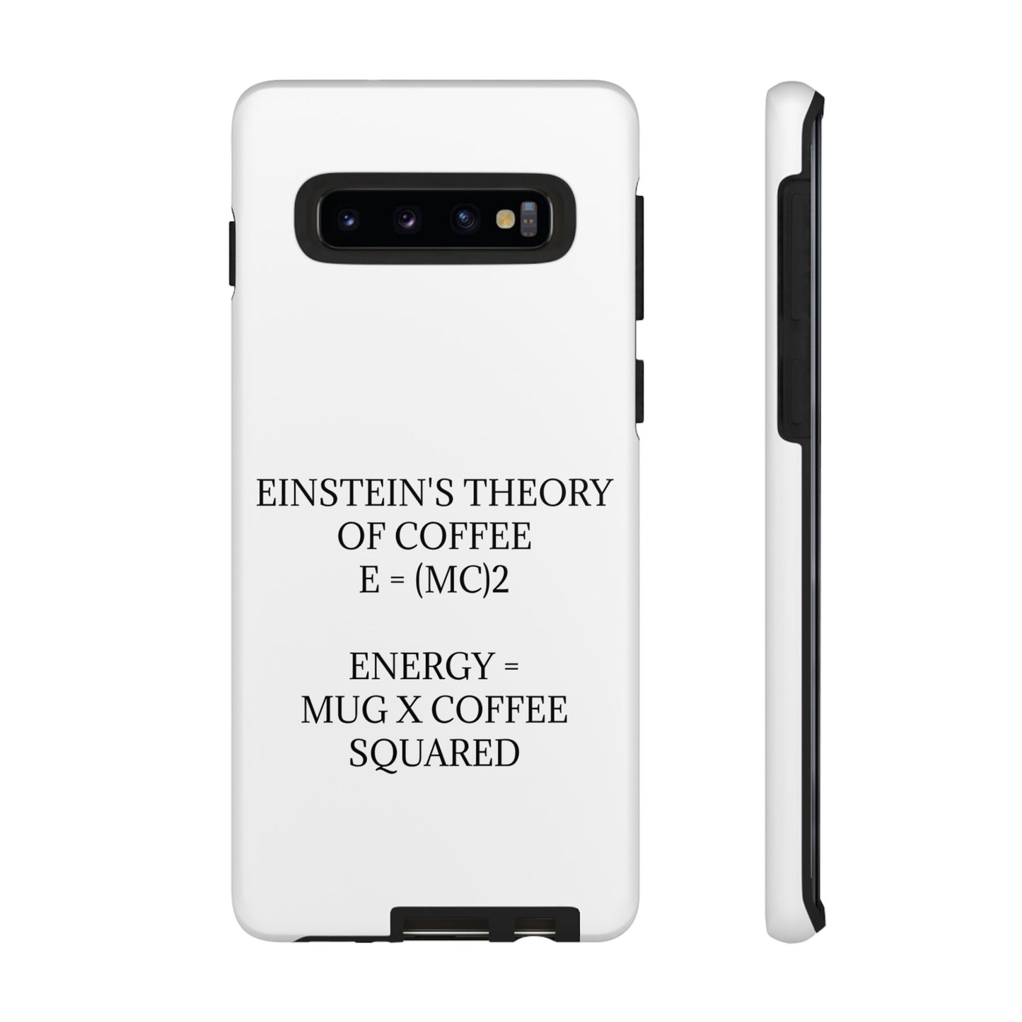 Einstein's Theory Of Coffee Samsung Case
