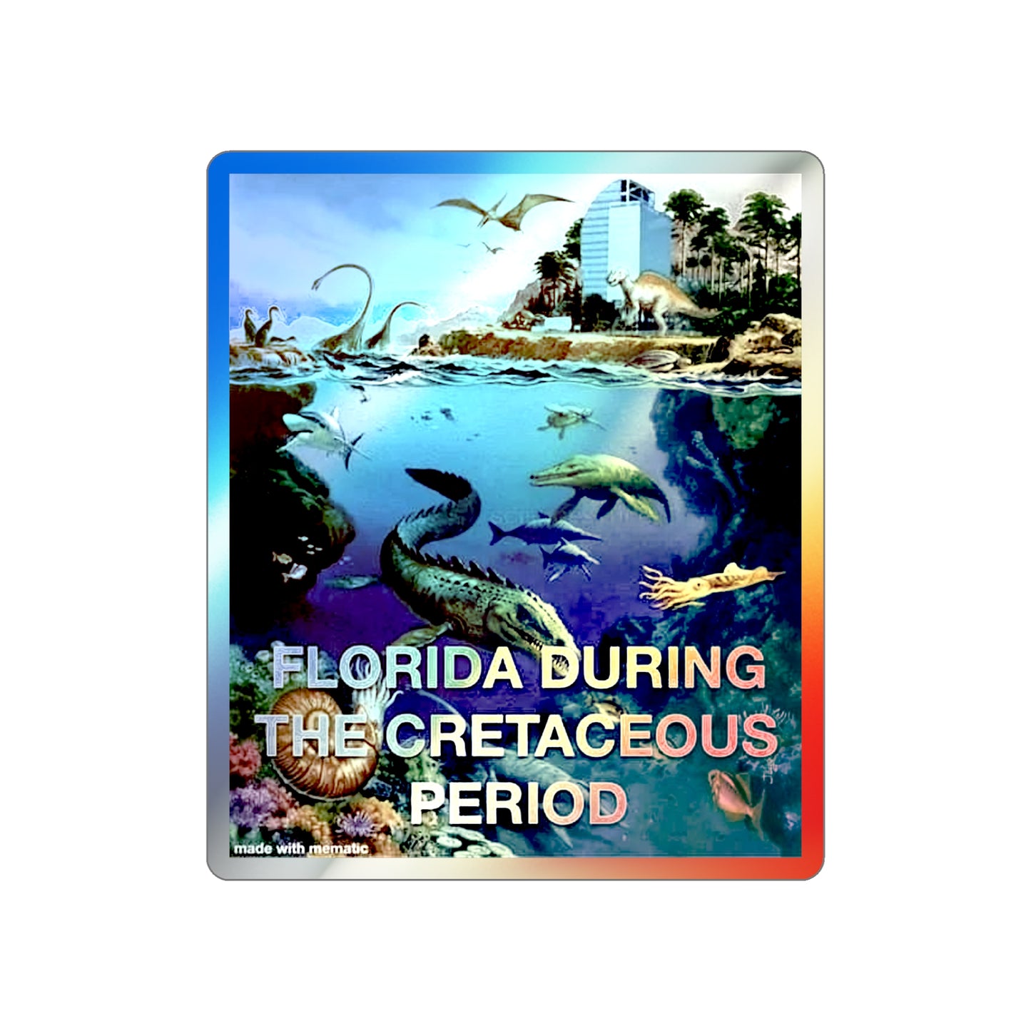 I-4 Eyesore Holographic Sticker