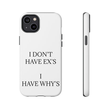 X's And Y's iPhone Case