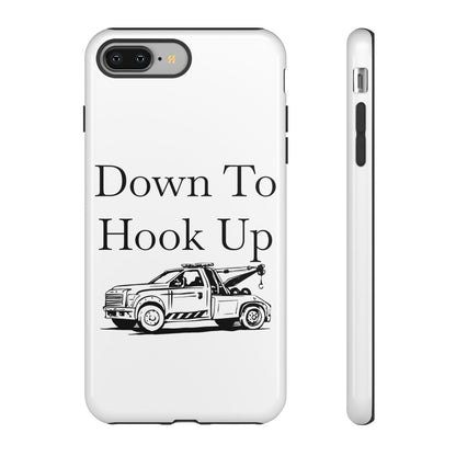 Down To Hook Up iPhone Case