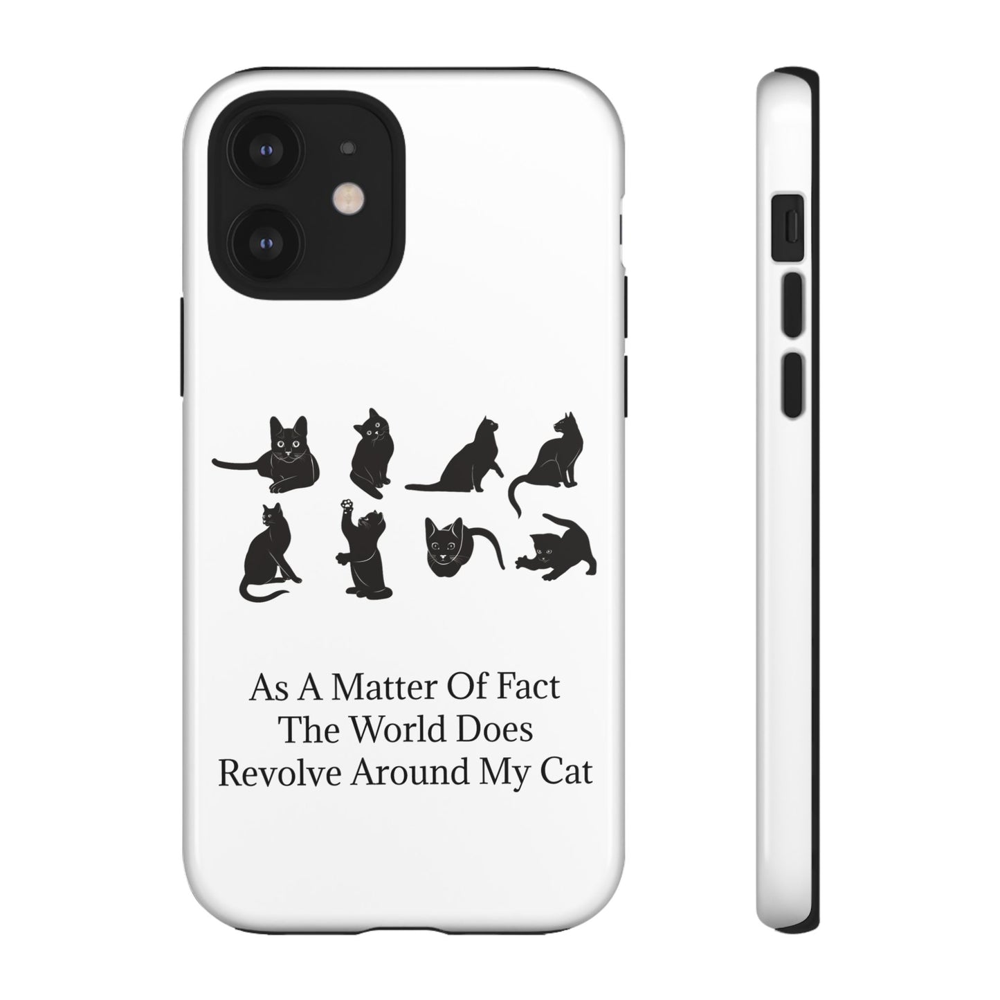 Matter Of Fact Cat iPhone Case