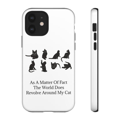 Matter Of Fact Cat iPhone Case